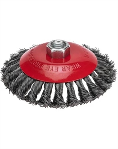 Щетка коническая для УШМ М14x125 мм Kranz