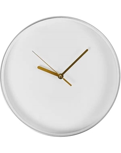 Часы настенные круглые пластик цвет белый 4.4x29.5 см Без бренда