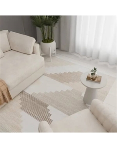 Ковер Leo 160x230 см вискоза 927088/6464 цвет бежевый Ragolle