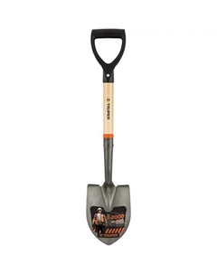 Лопата штыковая мини 17193 72 см, сталь Truper