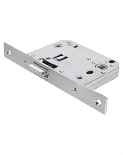 Защёлка межкомнатная 170 165x74x20 мм сталь/ЦАМ цвет глянцевый хром Palladium