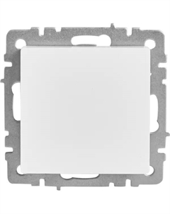 Выключатель встраиваемый самовозвратный Brite 1 клавиша цвет белый Iek