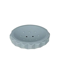 Мыльница Lemer Aristanis пластик цвет серый