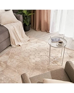 Ковер вискоза Рим 1025J 160x235 см цвет бежевый Ctim