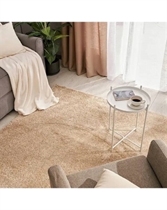 Ковер Shaggy Bosfor 200x300 см полипропилен цвет бежевый Kreaforta