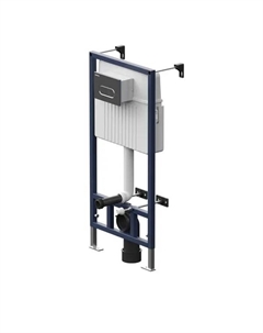 Инсталляция Damixa Prime DX00.I013.0251 для подвесного унитаза с кнопкой цвет хром