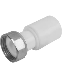 Муфта комбинированная 3/4"x20 мм ВР полипропилен Рвк