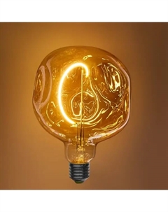 Лампа светодиодная G125ST-4-230-2.7K-E27-BE E27 220-240 В 4 Вт декоративная 200 Лм теплый белый свет Онлайт