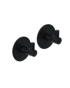 Крючок Fixsen Equipment круглый сталь цвет черный 2 шт