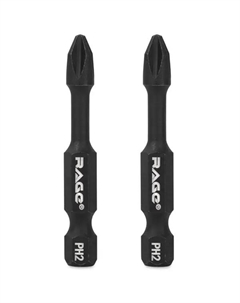 Бита ударная магнитная 554125 PH2x50 мм, 2 шт. Rage