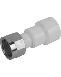 Муфта комбинированная 1/2"x20 мм ВР полипропилен Рвк