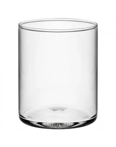 Ваза Трубка стекло прозрачная 30 см Evis