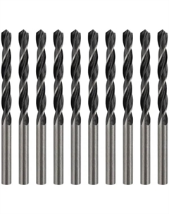 Сверло спиральное по металлу HSS KR-91-0614 4x75 мм, 10 шт. Kranz