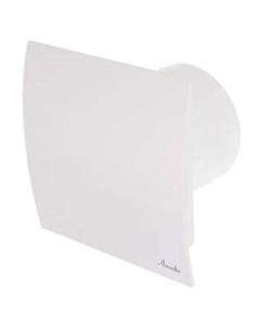 Вентилятор осевой вытяжной Escudo100 D100 мм 43 дБ 102 м³/ч датчик влажности цвет белый Awenta