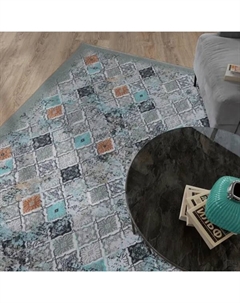 Ковер Лугано 160x200 см полипропилен 9524 цвет серый Нева тафт