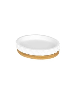 Мыльница Lemer Lille полирезин цвет белый/дерево