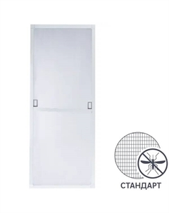 Рамочная москитная сетка 45x110 см для окна 100x120 см Без бренда