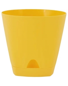Горшок цветочный Amsterdam ø14 h13 см v1.35 л пластик спелая груша Ingreen