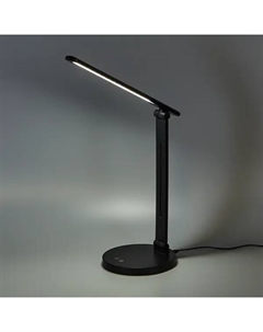 Настольная лампа светодиодная CT808 регулируемый белый свет цвет черный Старт