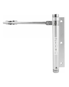 Доводчик дверной 101 до 20 кг алюминий цвет серебро Нора-м