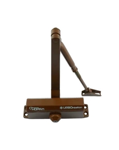 Доводчик дверной 520 Urbonization, 25-70 кг, алюминий, цвет коричневый Нора-м