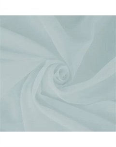 Тюль 1 м/п вуаль 295 см цвет голубой Inspire