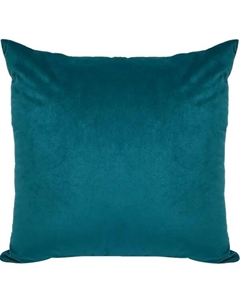 Подушка Tony 45x45 см цвет темно-бирюзовый Emerald 1 Inspire