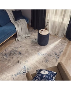 Ковер полиэстер Breeze 5949A 200x300 см цвет светло-серый Inspire