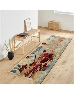 Ковер вискоза Симфония 425 Z 75x150 см, цвет бежевый Ctim