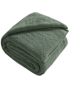 Плед Barro 180x200 см велсофт цвет зеленый Столица текстиля