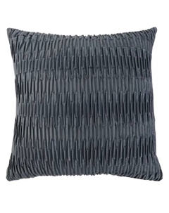 Подушка Барокко 45x45 см цвет графит Linen way