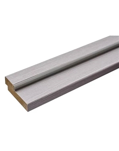 Комплект дверной коробки 2070x70x26 мм Hardflex ясень серый (2.5 шт.) Принцип