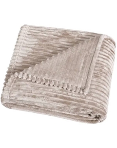 Плед Strips 200x240 см велсофт цвет розовый Столица текстиля