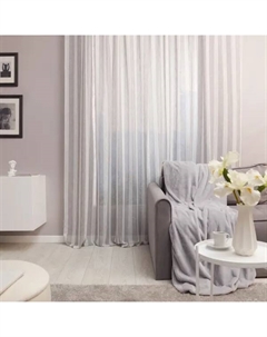 Тюль на ленте Tamara 300x280 см цвет серый Granit 3 Inspire