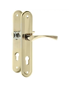 Ручки дверные на планке HP-85.0423-G, цвет золото Аpecs