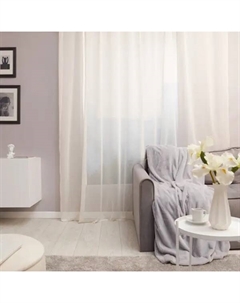 Тюль на ленте Eric 300x280 см цвет экрю Cream 5 Inspire