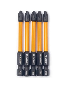 Бита ударная магнитная 554127 PH2x70 мм, 5 шт. Rage