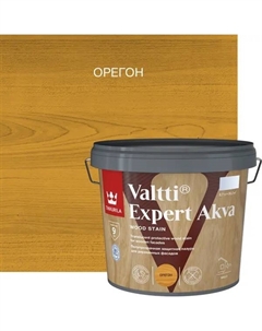 Антисептик защитно-декоративный Valtti Expert Akva орегон полуматовый 2.7 л Tikkurila