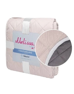 Покрывало 150x200 см полиэстер стеганый цвет разноцветный Melissa