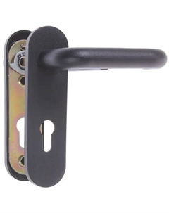 Ручки дверные на планке HP-72.1303-BL Sprong, цвет черный Аpecs