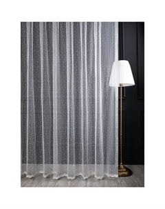 Тюль 1 м/п Пупырышки сетка 280 см цвет кремовый Elit home