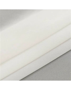 Тюль 1 м/п шелк 295 см цвет молочный Texrepublic