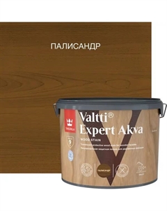 Антисептик защитно-декоративный Valtti Expert Akva полуматовый палисандр 9 л Tikkurila