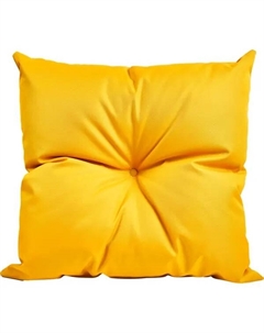 Подушка водоотталкивающая 45x45 см цвет горчица Linen way