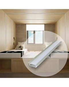 Профиль для светодиодной ленты врезной 6 мм 2 пог. м Apeyron