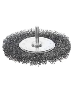 Щетка для дрели дисковая 100 мм металлическая Dexter