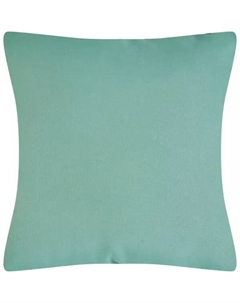 Подушка Яркость Mint 3 40x40 см цвет бирюзовый Inspire