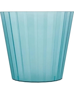 Кашпо для цветов Sand Cristallo ø16 см h14.6 см v2 л пластик зеленый Ingreen