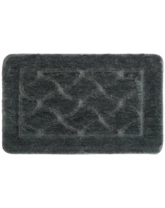 Коврик для ванной комнаты Fixsen Link 80x50 см цвет графит