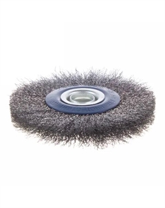 Щетка дисковая для точила, 125 мм, металлическая Dexter